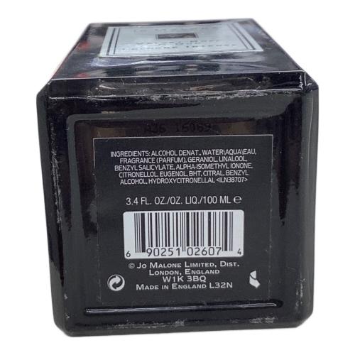 JO MALONE (ジョーマローン) コロン インテンス ヴェルベット ローズ & ウード 100ml 残量80%-99%