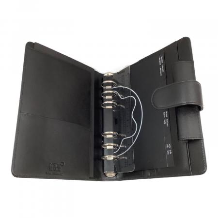 MONTBLANC (モンブラン) システム手帳 ブラック 6穴｜トレファクONLINE