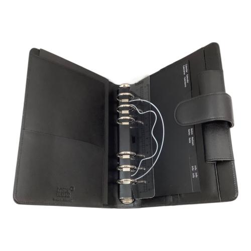 MONTBLANC (モンブラン) システム手帳 ブラック 6穴
