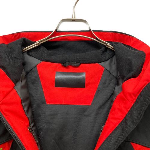 ONYONE (オンヨネ) TEAM OUTER JACKET/PANTS スキーウェア(セット) ONJ91550/ONP91551 メンズ SIZE M ブラック×レッド