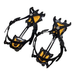 EVERNEW (エバニュー) 10本爪アイゼン EBY017 ブラック×イエロー