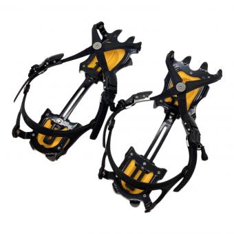 EVERNEW (エバニュー) 10本爪アイゼン EBY017 ブラック×イエロー