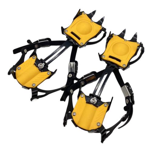 EVERNEW (エバニュー) 10本爪アイゼン EBY017 ブラック×イエロー