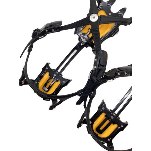 EVERNEW (エバニュー) 10本爪アイゼン EBY017 ブラック×イエロー