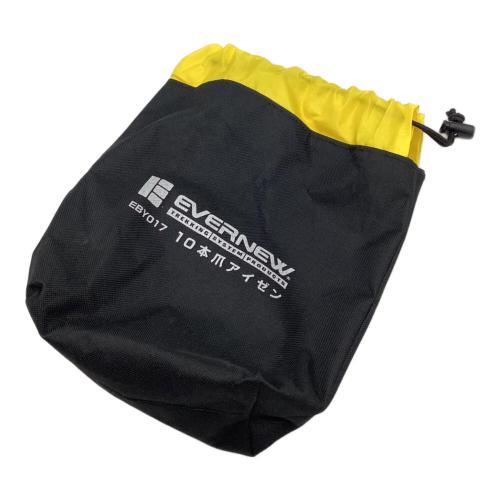 EVERNEW (エバニュー) 10本爪アイゼン EBY017 ブラック×イエロー