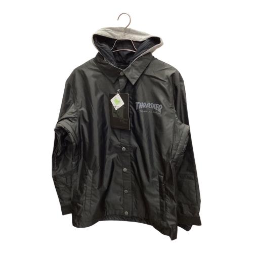 THRASHER (スラッシャー) コーチジャケット スノーボードウェア(ジャケット) メンズ SIZE M ブラック