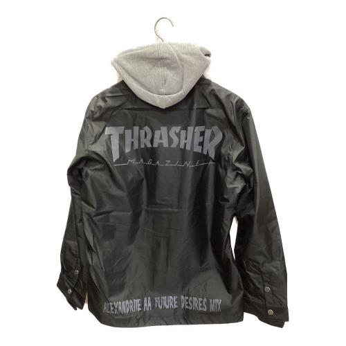 THRASHER (スラッシャー) コーチジャケット スノーボードウェア(ジャケット) メンズ SIZE M ブラック