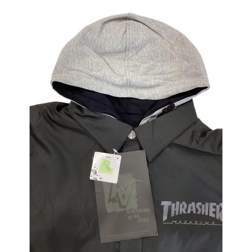 THRASHER (スラッシャー) コーチジャケット スノーボードウェア(ジャケット) メンズ SIZE M ブラック