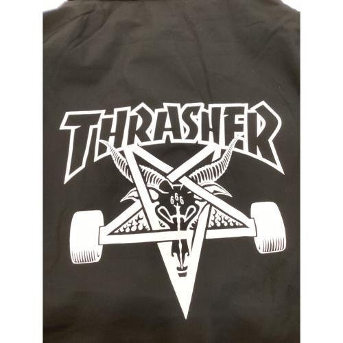 THRASHER (スラッシャー) コーチジャケット スノーボードウェア(ジャケット) メンズ SIZE L ブラック