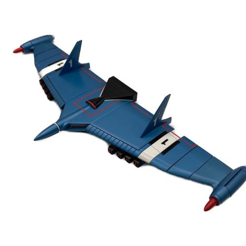 アオシマ 新世紀合金 SGM-21 太陽系探査宇宙船 ゼロX号 レトロホビー 破損個所有 限定版 劇場版サンダーバード