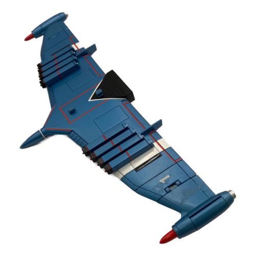 アオシマ 新世紀合金 SGM-21 太陽系探査宇宙船 ゼロX号 レトロホビー 破損個所有 限定版 劇場版サンダーバード
