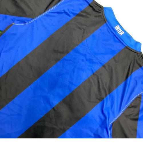 インテルナツィオナーレ・ミラノ サッカーユニフォーム 08/09シーズンホーム ブルーxブラック SIZE S
