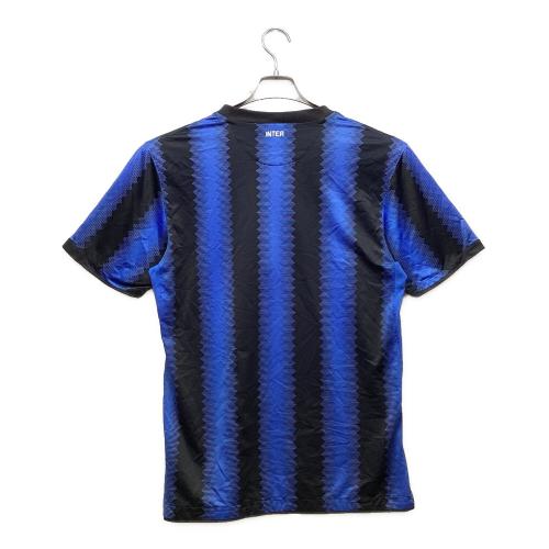 インテルナツィオナーレ・ミラノ サッカーユニフォーム 10/11シーズンCLホーム ブルーxブラック SIZE M