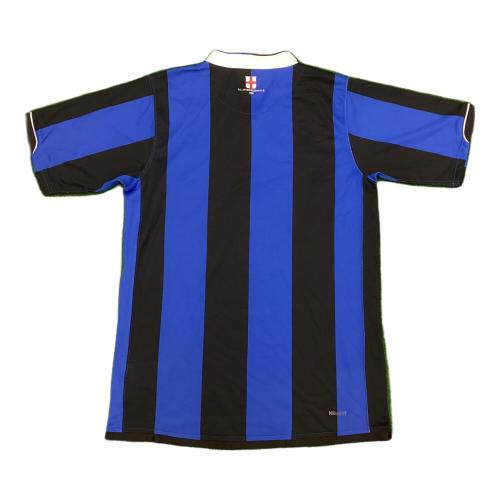 インテルナツィオナーレ・ミラノ サッカーユニフォーム 06/07シーズンCLユニフォーム ブルーxブラック SIZE S
