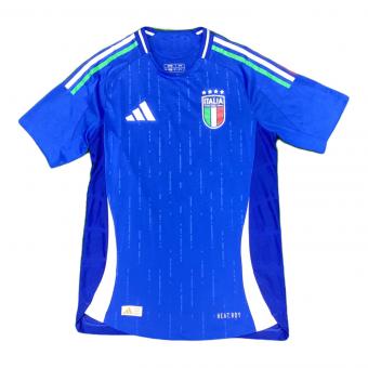 イタリア代表 (イタリアダイヒョウ) オーセンティック サッカーユニフォーム 2024年ホーム ブルー SIZE M