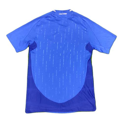 イタリア代表 (イタリアダイヒョウ) オーセンティック サッカーユニフォーム 2024年ホーム ブルー SIZE M