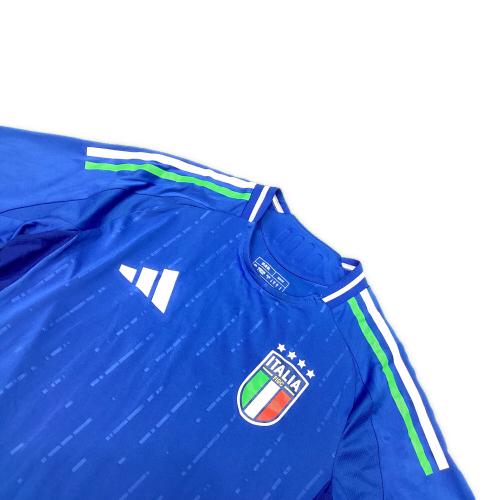 イタリア代表 (イタリアダイヒョウ) オーセンティック サッカーユニフォーム 2024年ホーム ブルー SIZE M