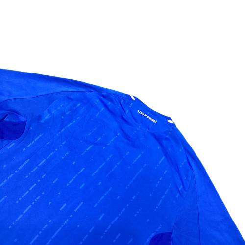 イタリア代表 (イタリアダイヒョウ) オーセンティック サッカーユニフォーム 2024年ホーム ブルー SIZE M