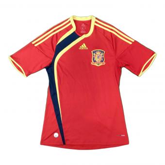 スペイン代表 (スペインダイヒョウ) レプリカ サッカーユニフォーム 2009年ホーム レッド SIZE M