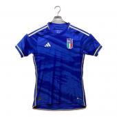イタリア代表 (イタリアダイヒョウ) オーセンティック サッカーユニフォーム 2023年ホーム ブルー SIZE M
