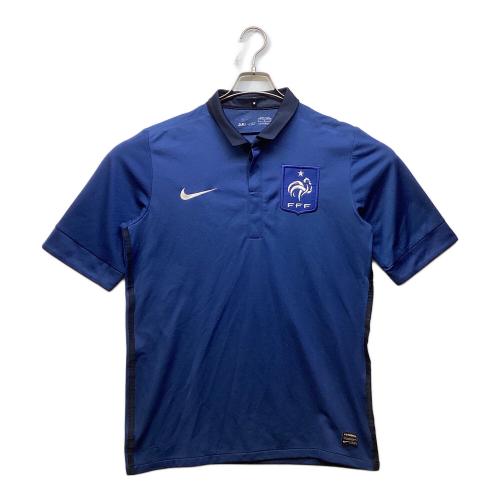 フランス代表 (フランスダイヒョウ) サッカーユニフォーム 2011年ホーム ネイビー SIZE M