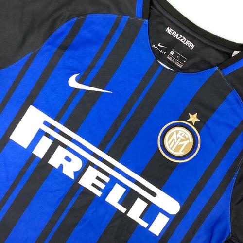 インテルナツィオナーレ・ミラノ レプリカ サッカーユニフォーム 17/18シーズンホーム ブルーxブラック SIZE M