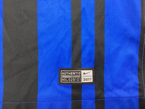 インテルナツィオナーレ・ミラノ レプリカ サッカーユニフォーム 17/18シーズンホーム ブルーxブラック SIZE M