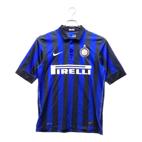 インテルナツィオナーレ・ミラノ レプリカ サッカーユニフォーム 11/12シーズンホーム ブルーxブラック SIZE M