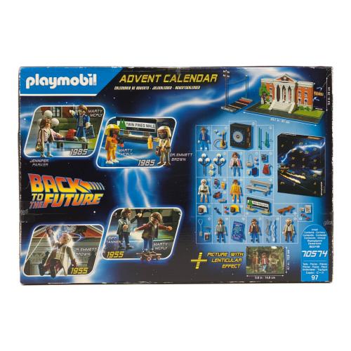 PLAYMOBIL (プレイモービル) バック・トゥ・ザ・フューチャー アドベント・カレンダー  ブロック　70574　