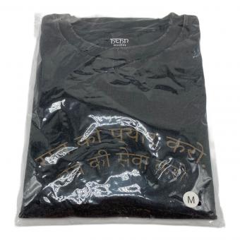 藤井風 (フジイカゼ) ダメージロンt ブラック Mサイズ アイドルグッズ