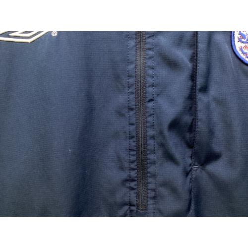 イングランド代表 (イングランドダイヒョウ) ハーフジップ サッカーウェア(トップス) Nationwide（スポンサーロゴ入）90～00s ネイビー メンズ SIZE M