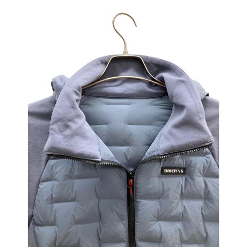 BRIEFING (ブリーフィング) アウター ゴルフウェア(トップス) BRG233M49 MS HYBRID DOWN PARKA メンズ SIZE L ブルー