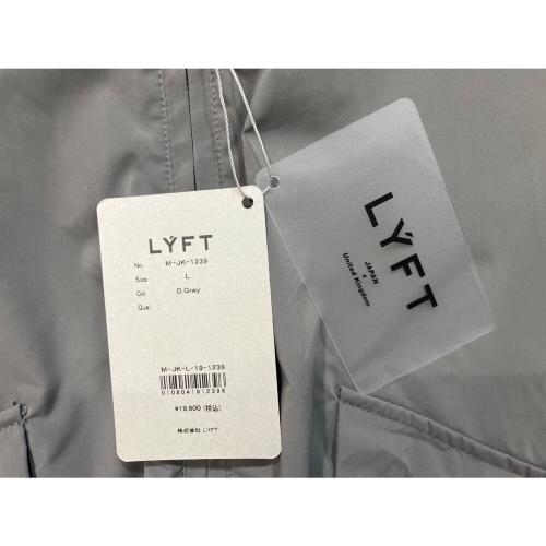 Lyft (リフト) アウター ゴルフウェア(トップス) ベーシックナイロンジップアップジャケット メンズ SIZE L グレー