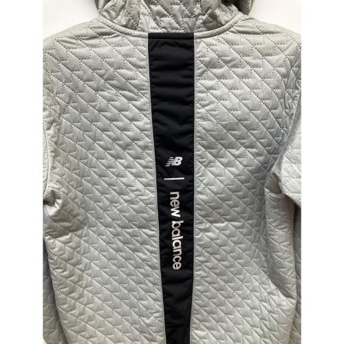 NEW BALANCE GOLF (ニューバランス ゴルフ) 撥水 フルジップパーカー メンズ SIZE 5 グレー
