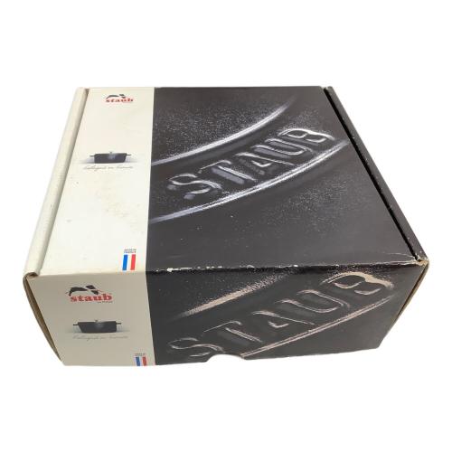 Staub (ストウブ) ピコ・ココット ラウンド 22cm 40509-305 ブラック