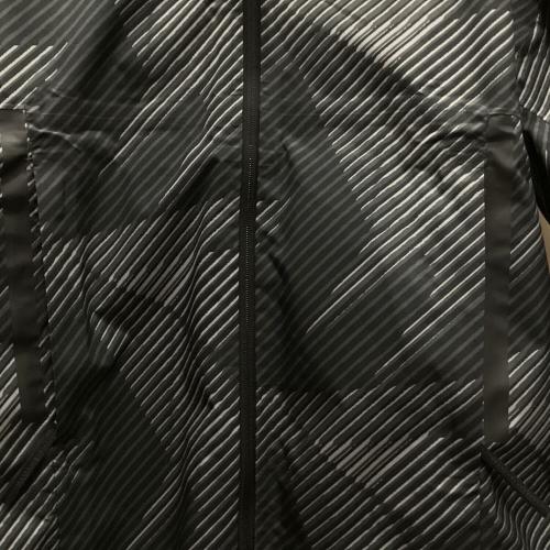 adidas (アディダス) MYSHELTER ジャケット HC6291 サッカー日本代表 2022 メンズ SIZE M グレー×ブラック