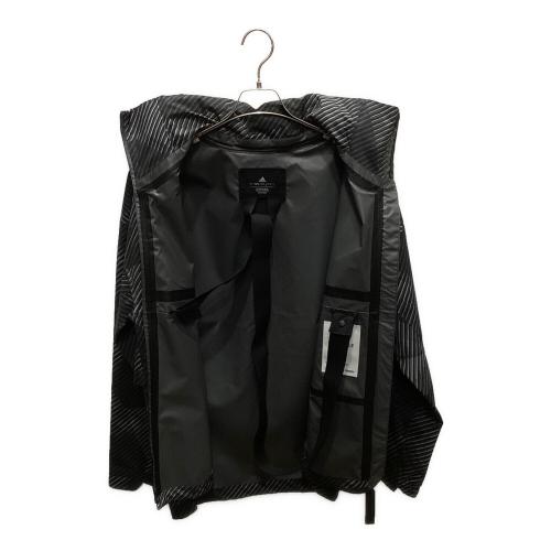 adidas (アディダス) MYSHELTER ジャケット HC6291 サッカー日本代表 2022 メンズ SIZE M グレー×ブラック