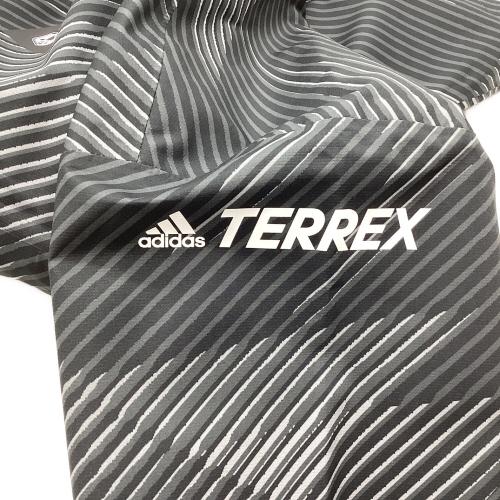 adidas (アディダス) MYSHELTER ジャケット HC6291 サッカー日本代表 2022 メンズ SIZE M グレー×ブラック