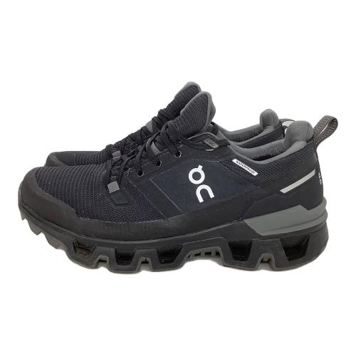 on (オン) クラウドワンダー WP ローカット トレッキングシューズ 73.98602 レディース SIZE 24.5cm ネイビー