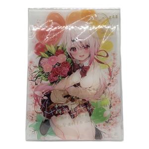 椎名唯華 複製直筆サイン・メッセージ入りアクリルパネル 「バーチャルYouTuber にじさんじ 椎名唯華 誕生日2021」 キャラクターグッズ