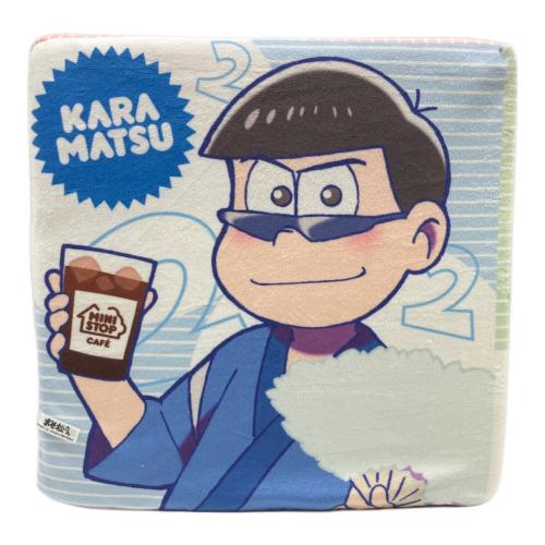 μ MINISTOP × おそ松さん 『サマーキャンペーン』 抽選100名限定 オリジナルデザインサイコロクッション ヨゴレ有