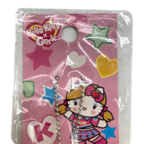HELLO KITTY (ハローキティ) μ レトロボールキーチェーン フジテレビジョン/吉本興業 ワンナイR&R 保存ヨゴレ有