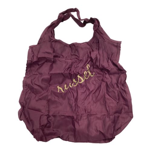 russet (ラシット) チャーム付エコバッグ ネイビー