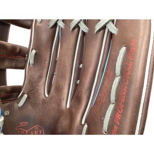 RAWLINGS (ローリングス) HEART of the HIDE 硬式グローブ PRO3039-6CH 日本未発売モデル 軟式でも使用可 12 3/4インチ(約32cm) ブラウンxスカイブルー