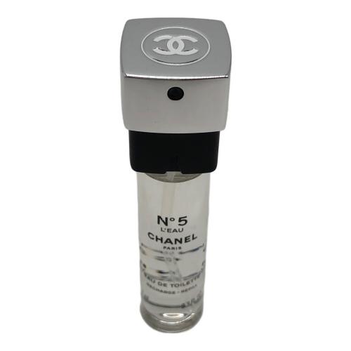 CHANEL (シャネル) N°5 ロー オードゥ トワレット パース スプレイ 2024クリスマス限定チャーム付 7ml×3