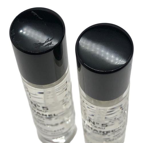 CHANEL (シャネル) N°5 ロー オードゥ トワレット パース スプレイ 2024クリスマス限定チャーム付 7ml×3