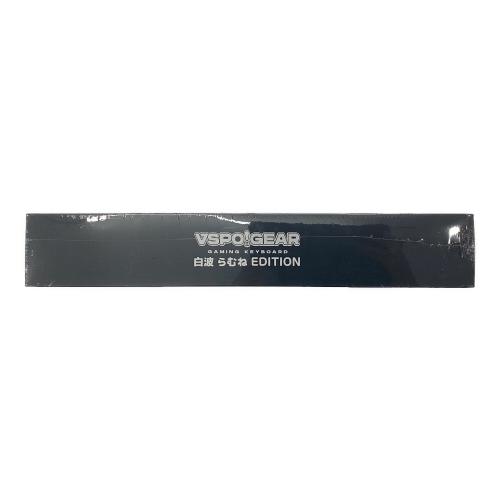 バーチャルエンターテイメント ぶいすぽっ! 白波らむね VSPO! GEAR ゲーミングキーボード キャラクターグッズ 第2弾 白波らむね Edition