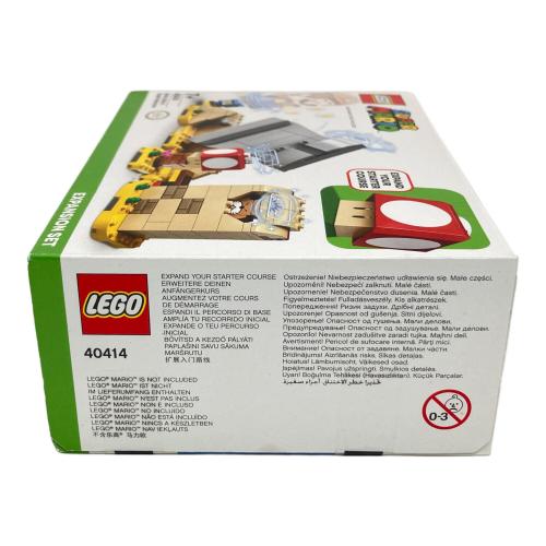 LEGO (レゴ) SUPER MARIO チョロプーチャレンジ レゴブロック 40414 マリオとぼうけんのはじまりスターターセット予約購入特典