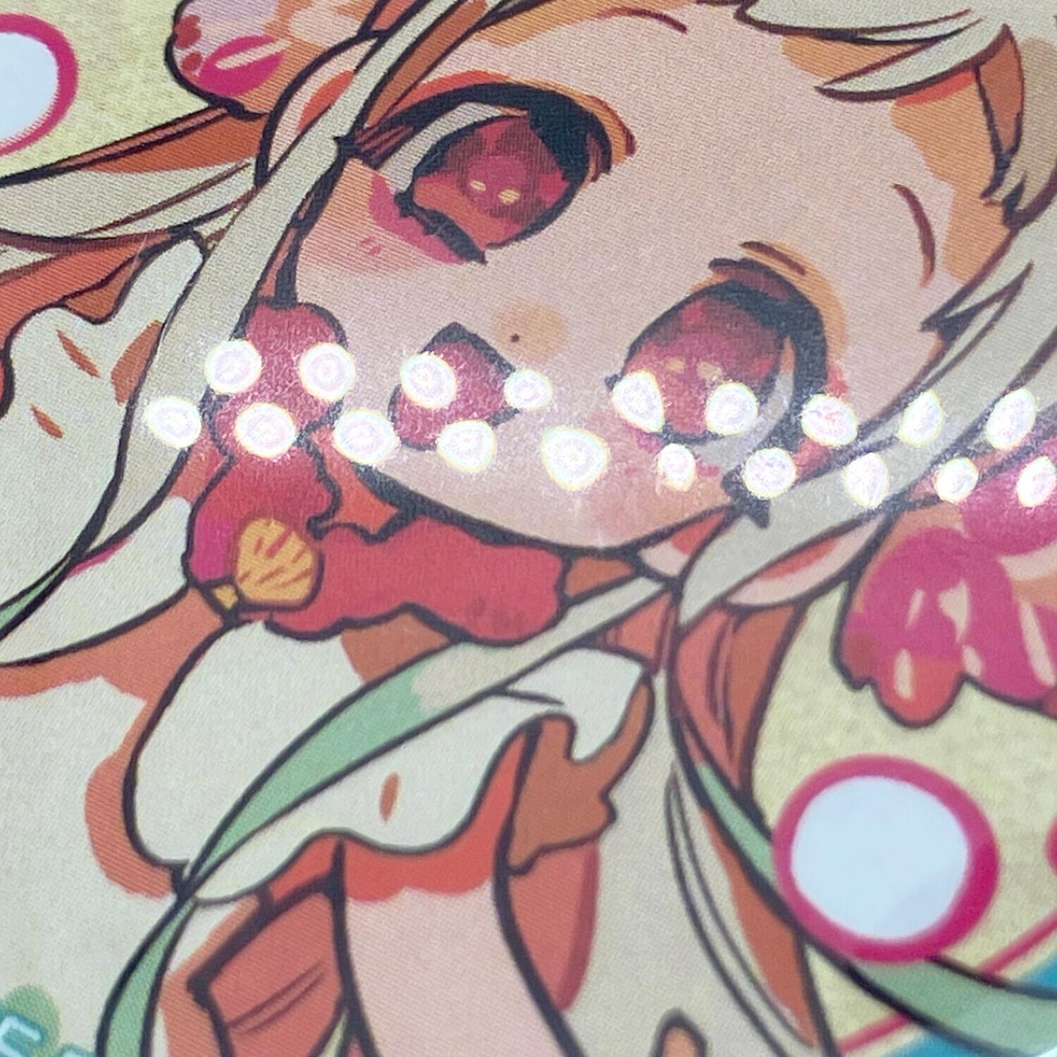 地縛少年花子くん μ 八尋寧々 マルイ THEキャラSHOP 金魚 缶バッジ