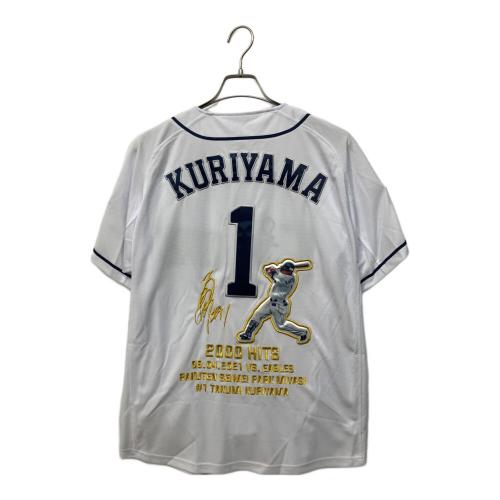 埼玉西武ライオンズ (サイタマセイブライオンズ) 栗山巧 2000本安打達成記念 応援グッズ SIZE L ホワイト